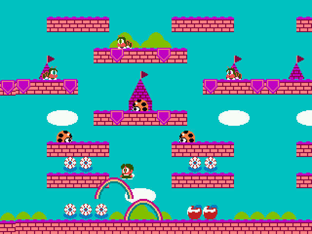 Rainbow Islands [Falcon030] atari screenshot